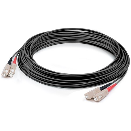 Add-On This Is A 1M Sc (Male) To Sc (Male) Yellow Duplex Riser-Rated Fiber ADD-SC-SC-1M9SMF